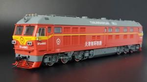 東風4D內燃機車天津南環(huán)鐵路